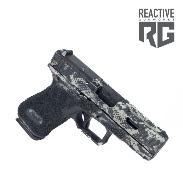 Agency Arms Glock 19 Gen 5 Bonesaw Black Snakeskin