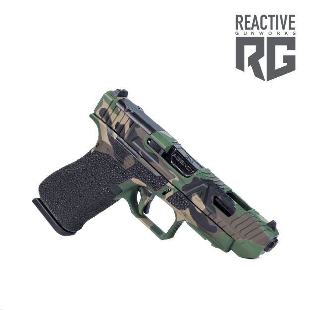 Agency Arms Glock 48 MOS Ported EXA M81 Woodland EDC | Reactive
