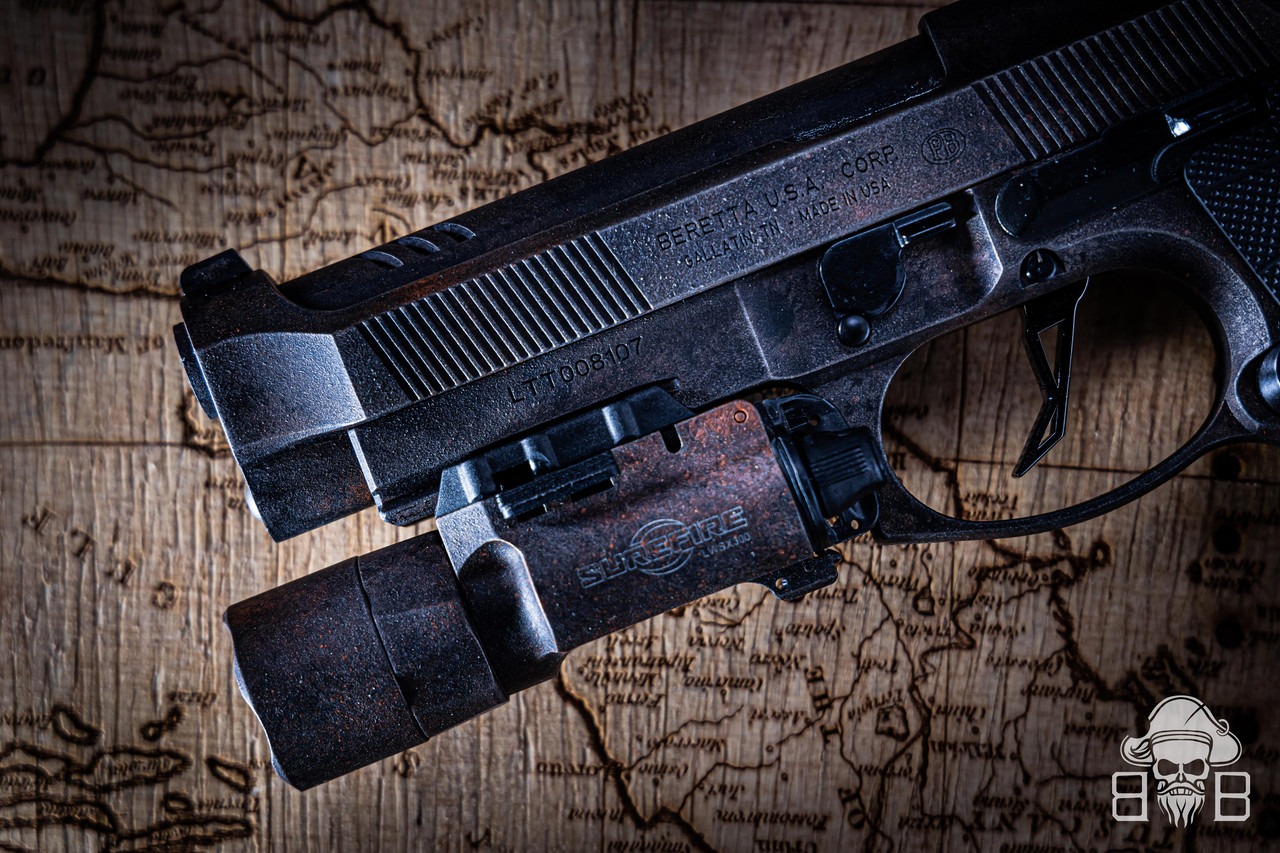 Blackbeards Customs Beretta M9A1 Corrupted Fleet Reactive Gunworks