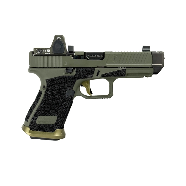 Agency Arms x Sage Dynamics Glock 19 G5 V2 OD Green RMR (1 of 1)