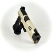 Dave Modz Staccato XC Champagne ZrN Palm Swells Infinity Trigger (9mm) Comp