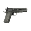Nighthawk Agent 2 Govt Smoked Nitride (10mm) IOS Carbon Fiber Grips 1911