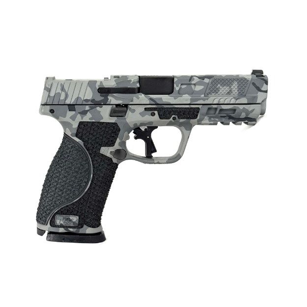 Monsoon x P1T ProSpec M&P2.0 Gray Camo Lucky 7's (9mm) 4.25" Apex Trigger Bottom Ramen