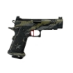 Monsoon Staccato P MCB Tiger Stripe Lucky 7's Infinity Trigger + Threaded Barrel Welder's Flash (9mm)