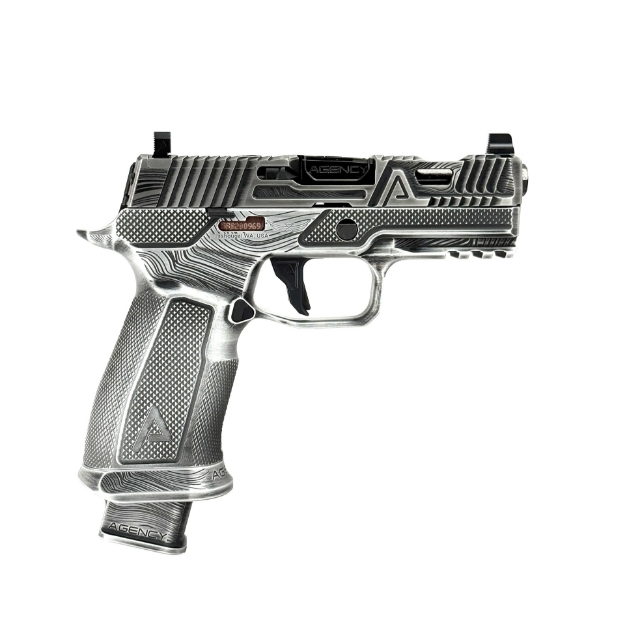 Agency Arms P320 3.9" Beskar Ported EXA Icarus Metal Grip Full Build
