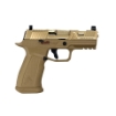 Agency Arms P320 3.9" Ported EXA FDE PVD Icarus Metal Grip Full Build