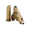 Agency Arms Glock 19X Bonesaw FDE Shades Threaded Build