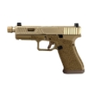 Agency Arms Glock 19X Bonesaw FDE Shades Threaded Build