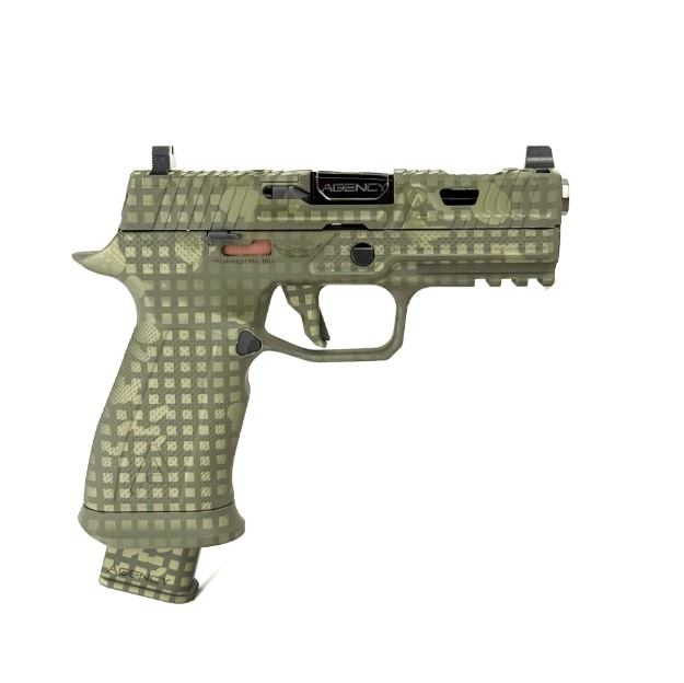 Agency Arms 320 3.9" Ported EXA Desert Night Camo Icarus Metal Grip Full Build
