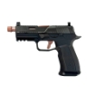Agency P320 3.9" Peacekeeper DLC Rose Gold Threaded Icarus Metal Grip