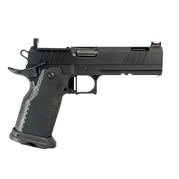 Picture of Alpha American V-Ported 5" Black DLC Warfighter (9mm) OR