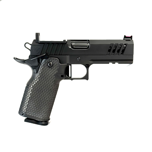 Picture of Alpha American Top-Ported 4.25" Black DLC Vanguard (9mm) OR