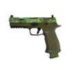 Picture of Agency Arms P320 4.7" Ported EXA MC Tropic Green Icarus Polished Premier DLC