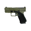 Picture of Agency Arms Glock 43X MOS Bonesaw OD Green Premier DLC Standard Stipple
